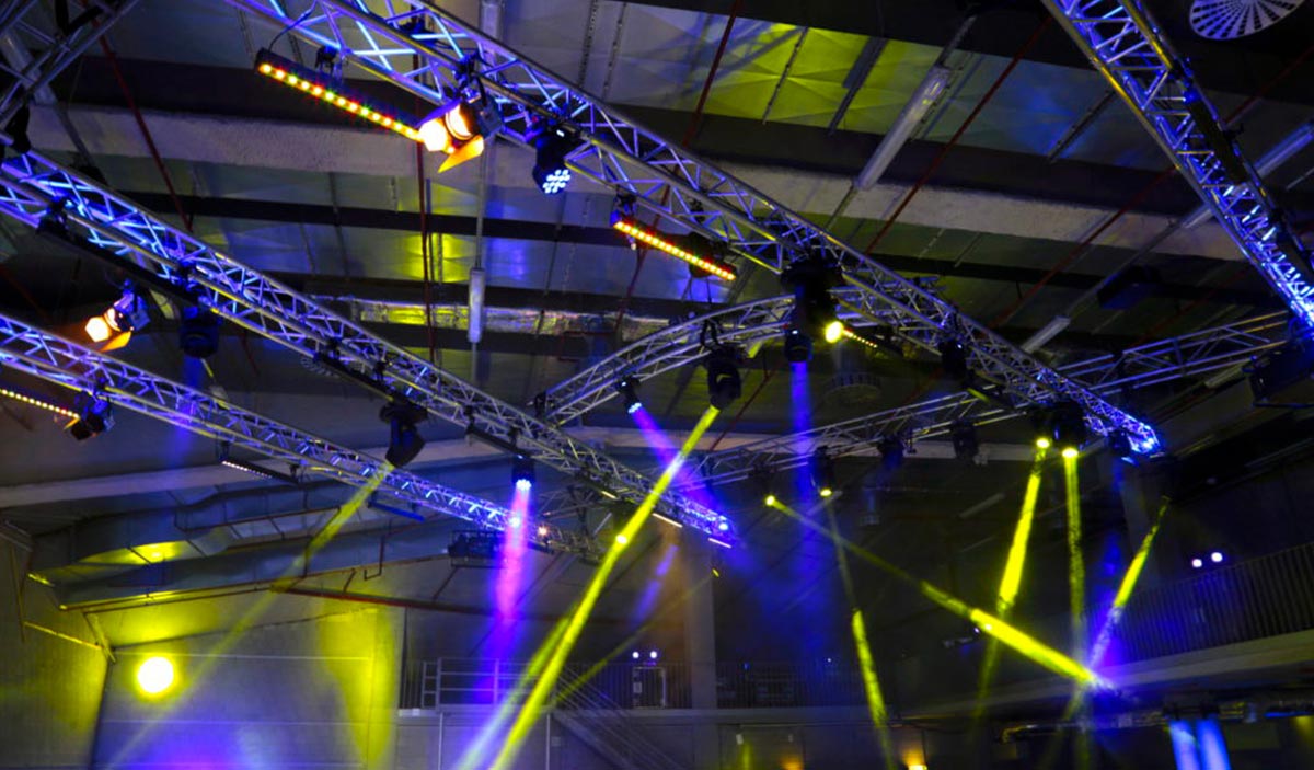 Event livekonzert blaues licht schoeneiche